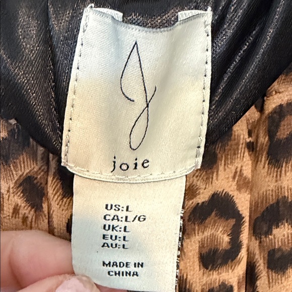 Joie Brown Leopard Print Maxi Skirt - Picture 2 of 3